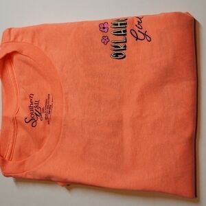 Southern Y’all Oklahoma Girl Tee Shirt Plus Size 2XL